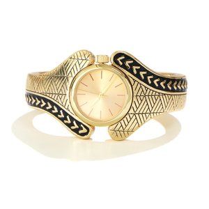Polynesian Jewelry Gold Plated Decorative Watch
